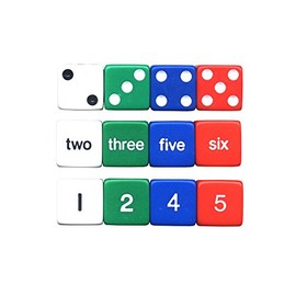 Koplow Games KOP12950 Number Dice Game Set, Standard (15mm - 17mm)