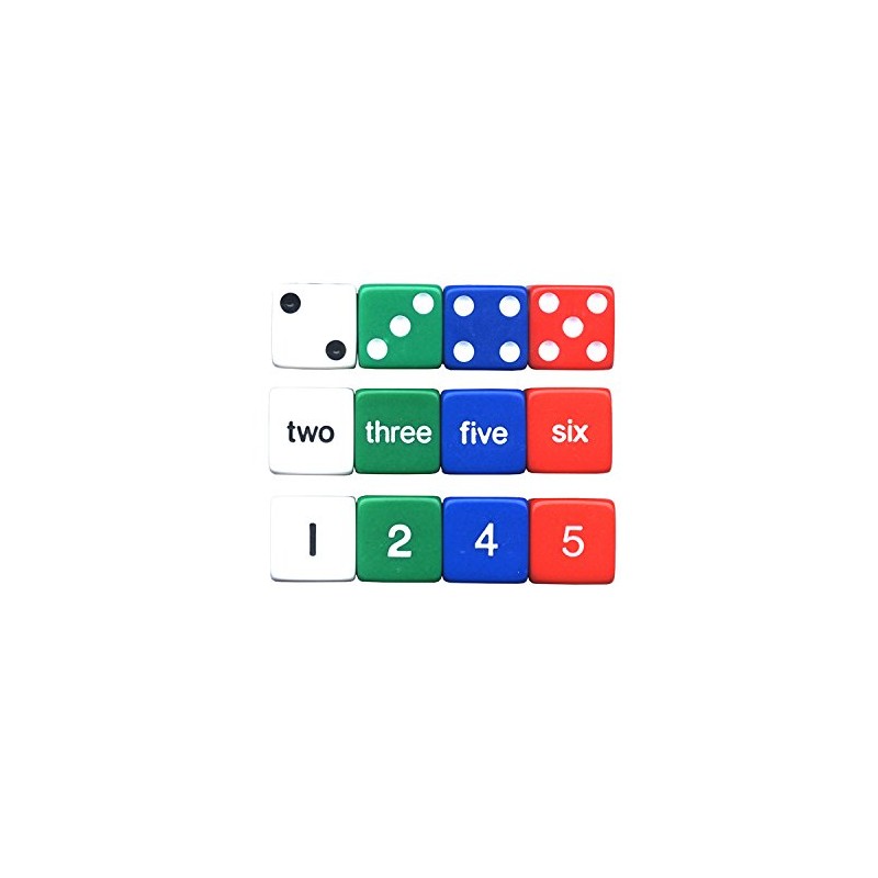 Koplow Games KOP12950 Number Dice Game Set, Standard (15mm -