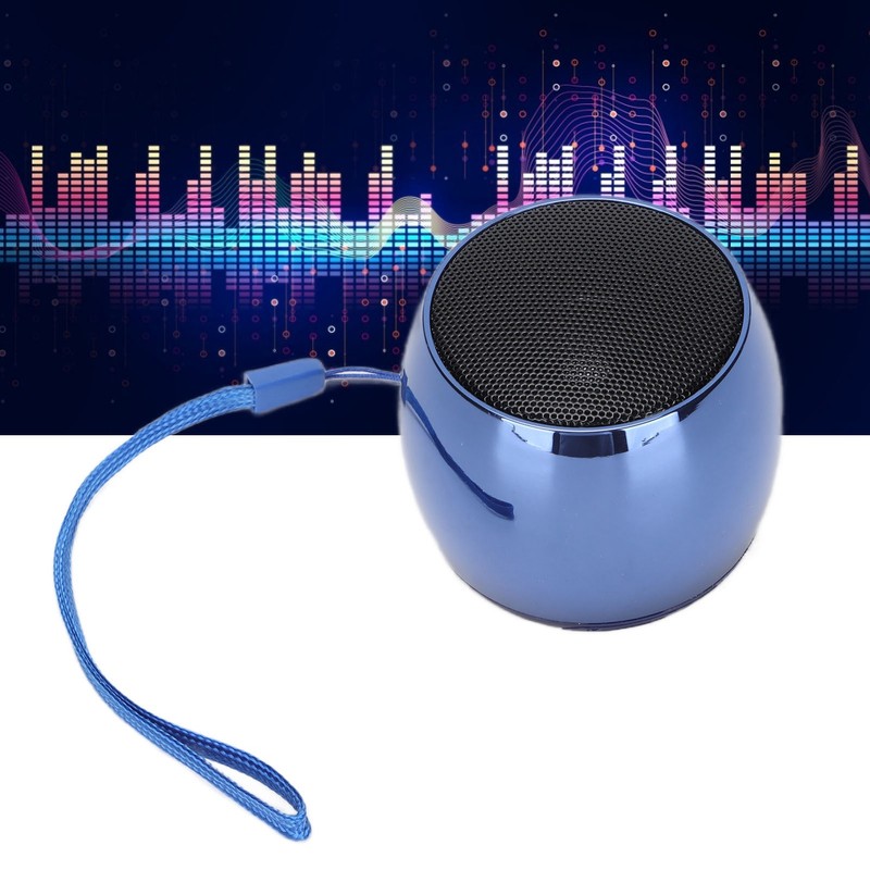 Wireless Speaker Portable Metal Plating Bluetooth 5.0 Micro Speaker with