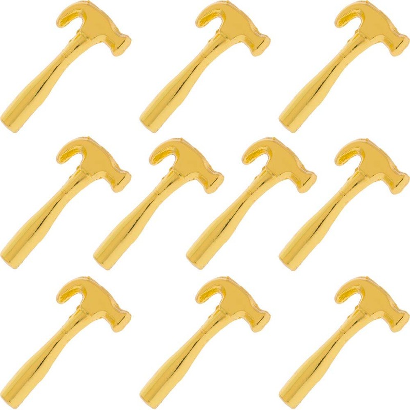 Building Hammer Lapel Pin Gold (10)