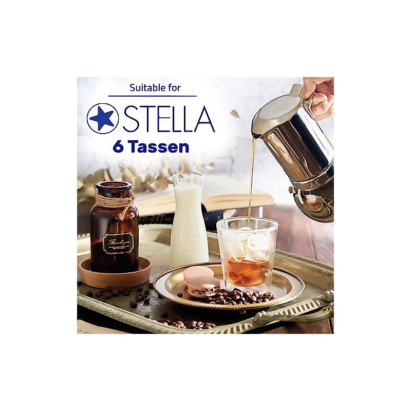 Set of 3 Rubber Gasket is Suitable for 6 Cup