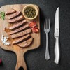 DDF iohEF Steak Knife Set, 8 Piece Steak Knife, High