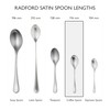 Robert Welch Radford Satin Cutlery Coffee/Espresso Spoon, Set of 8.