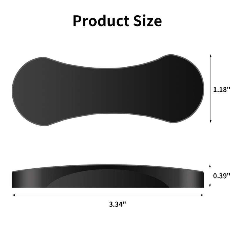 BaiNong 5 Pack Stick on Handle 3 inch Adhesive Drawer