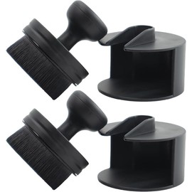 Car Tyre Shine Brush with Seal Cover, High Density Applicator, Anti-Drip Detailing Tool