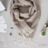 Linen & Cotton Classico Unisex 100% Merino Wool Scarf with