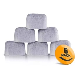 GENERIK Filtro Agua Cafetera Breville Bwf100 6 Pack Carbon Activado