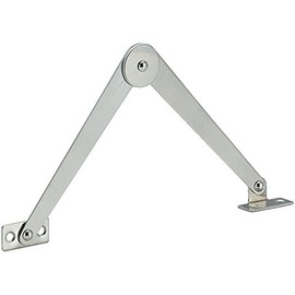 TRUSCO(トラスコ) ステンレス製タスキステー 右用 全長150mm TS-44-R