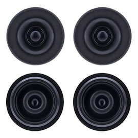 TOYMIS 4pcs Rubber Grease Cap Compatible with Dexter EZ Lube Trailer Axle, Trailer Dust Cap Rubber Bearing Dust Cap for Axles Dexter 85-1, 085-001-00, Tiedown Engineering 88174, AL-KO 085-016-0