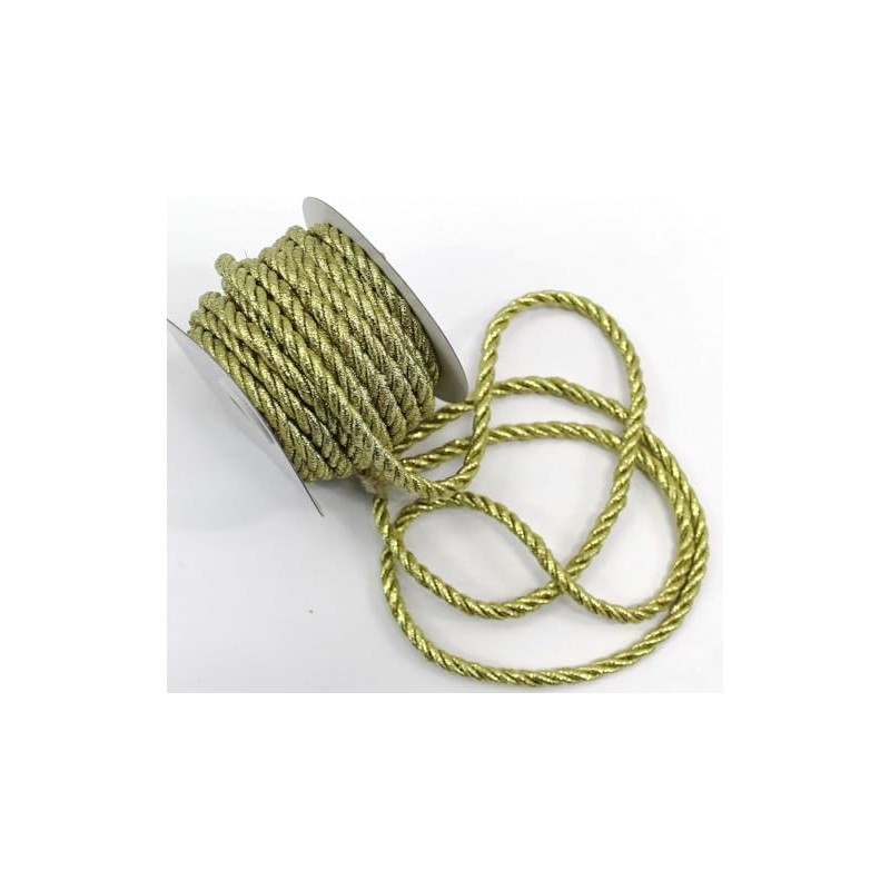 CaPiSo Cord 10 m x 6 mm Lurex Shiny Cord
