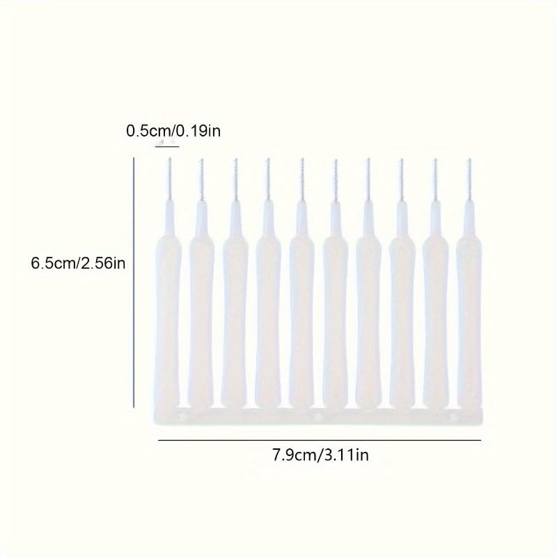 10Pcs Precision Nozzle Unclogging, Multifunctional Showerhead Cleaning Brush, Bathroom Scrubbing