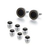 Wynameleri Cufflinks & Studs Set 1Pair Cufflinks & 3Pair Tuxedo