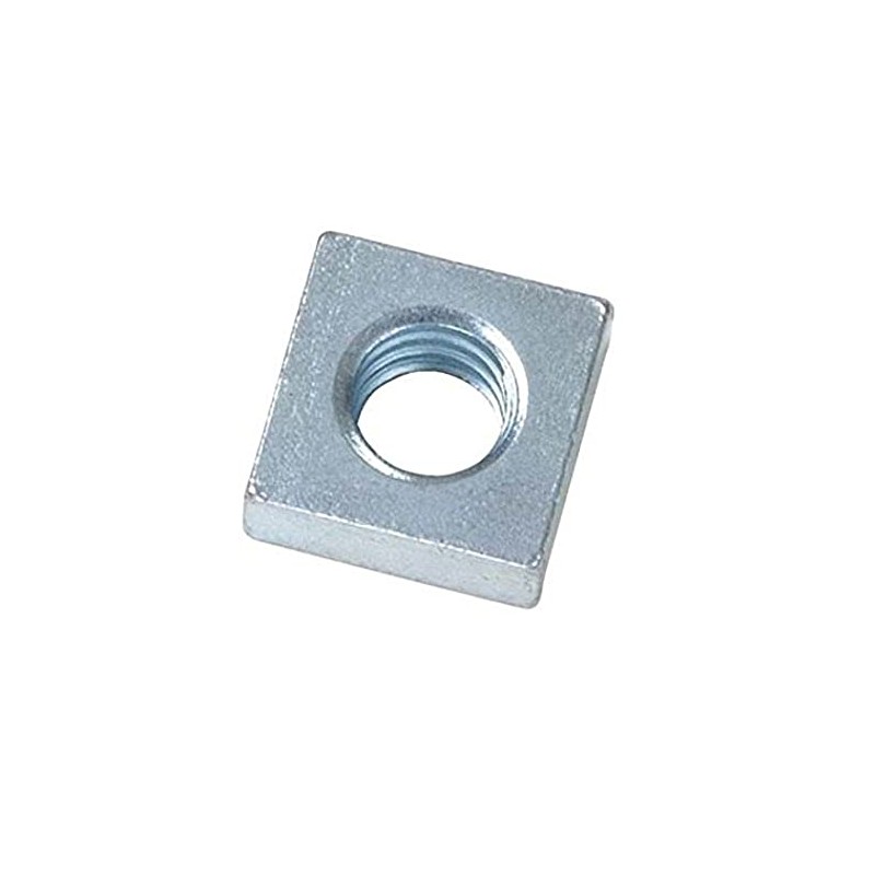 Merriway BH06049 (100 Pcs) Roofing Bolt Square Nut M6 Zinc