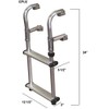 JIF Marine EPU2 Compact Transom Ladder, 2-Step