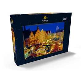 MyPuzzle Christmas Market on the Römerberg, Frankfurt am Main - Premium 1000 Piece Puzzle - MyPuzzle Special Collection by Puzzle Galaxy