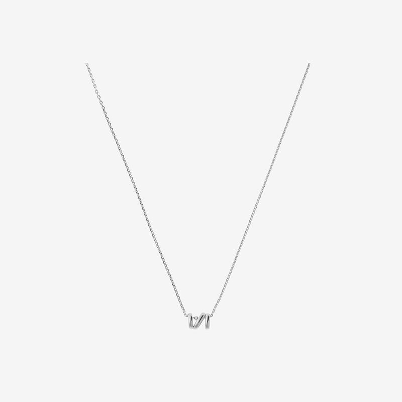 Gold&Deer 14KGP coiling pendant necklace yellow gold / 골드앤디어 14KGP