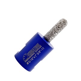 SHDIATOOL Diamond Mortar Raking Bit 5/16-inch x 1-inch Mortar Router Bits for Old Mortar Blown Damaged Bricks or Natural Stone Removal (8mm x 25mm)