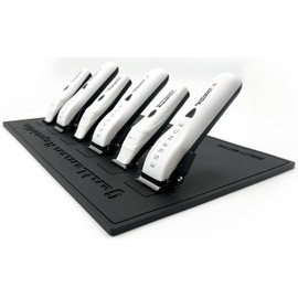 Gentlemen Republic Professional Magnetic Barber Mat – Heavy-Duty, Shock-Absorbent Station Mat with 6 Strong Magnets, Premium PVC, Anti-Slip Grip, Fits Clippers & Tools – 12.4" x 19.09"