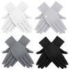 Leumoi 4 Pairs Women's Sun Gloves UV Protection Gloves Touchscreen