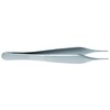 Adson 0-9348-01 Micro Tweezers, No Hook, Grooved