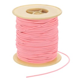 PATIKIL Stretchy String for Bracelets 77 Yards / 70 M, 2 mm Elastic Cord for Jewelry Making, Necklaces, Beading and Crafts DIY, Dark Pink