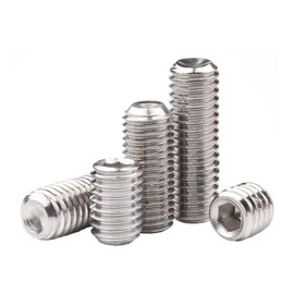 SYDARSYN Cup Point Grub Screws Stainless Steel Grub Screws with Cone Tip and Hexagon Socket Machine Screws M4 x 20 mm (Pack of 30)