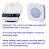 LIOTOIN Wireless Caregiver Pager Nurse Alert System Call Bell for