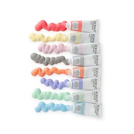 Pott'd™ Premium Acrylic Pottery Paints for Adults, Paint Set, Pottery Painting Kit for Air-Dry Clay – Pastel Paints