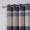 always4u 100% Blackout Plaid Curtains for Bedroom Living Room Woolen