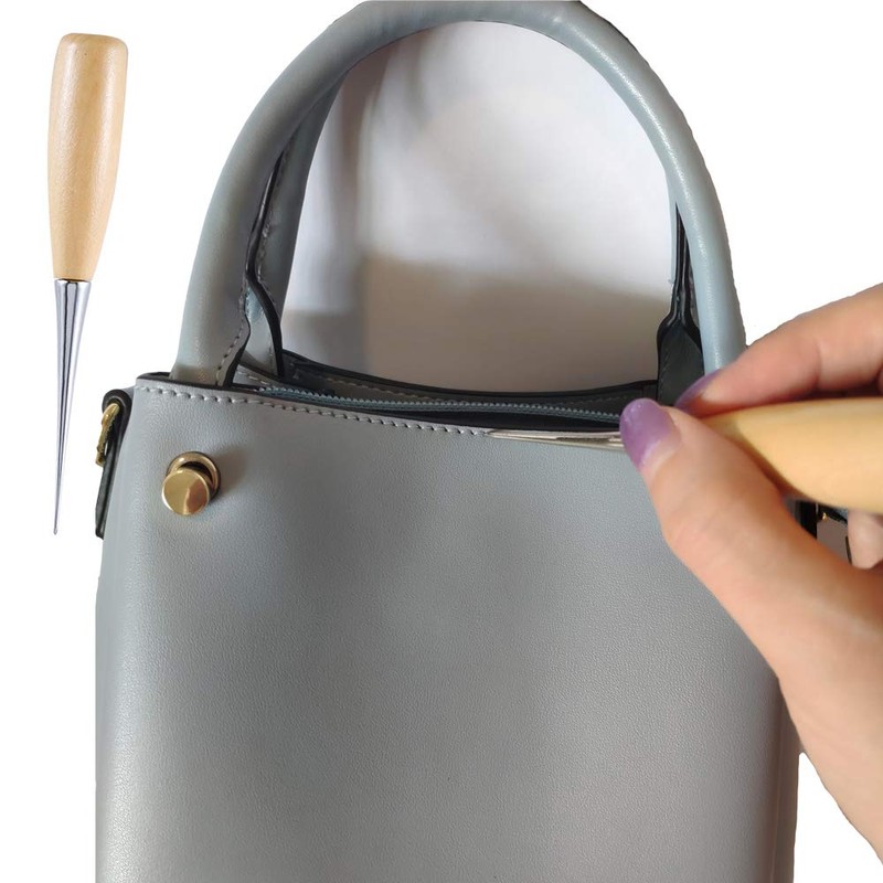 Leather Craft Needles and Waxed Threads Set, Qtopun 20Pcs Leather
