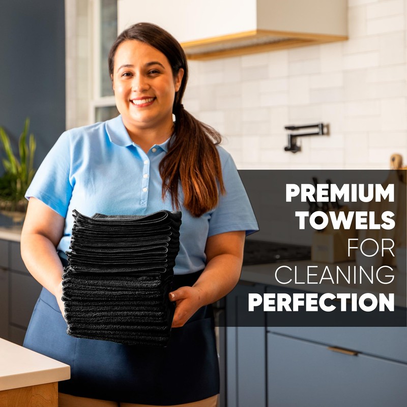 Microfiber Wholesale 16" x 24" Pro Multi Surface Microfiber Towels