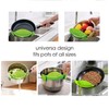 2 Pcs Clip on Strainer, Pot Strainer for Pasta Meat