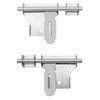 QWORK® Bolt Lock Gate Latch, gate Bolts for Wooden Gates,