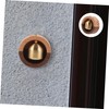 Levemolo Brass Wooden Door Bell Magnetic Attaching Door Chime Home