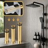 1247984 1247985 1247986 Shower Elbow Supply Adapter, Brass Shower Elbow