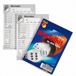 Idena 6100075 – Dice hit 3 blocks (2 x 3 blocks)