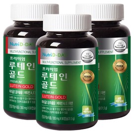 NutriDDay Premium Lutein Gold, 90 tablets, 3 packs / 뉴트리디데이 프리미엄 루테인 골드, 90정, 3개