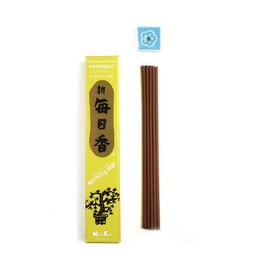 Japanese Incense Sticks Pack of 50 Nippon Kodo Morning Star Incense Sticks from Japan Made from Natural Materials without Chemicals for Relaxation and Meditation (Patchouli)