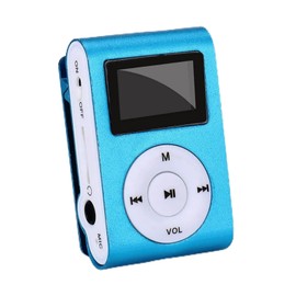 Small MP3 Player, Portable Music Player with LCD Screen, Memory Card Support, Suitable for Walking and Running