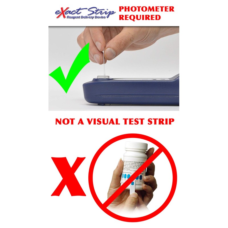 eXact 486629 Micro Calcium Hardness Strip for Photometers