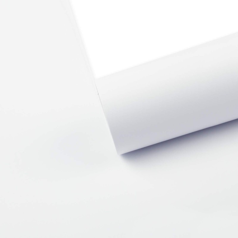 RUSPEPA White Wrapping Paper Solid Color - Mini Roll -