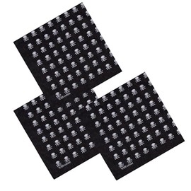 tahtakaledeyim 3 Pack Cotton Bandana Headbands for Men & Women – Breathable Lightweight Neck Gaiter, Face Cover, Scarf for Outdoor Sport (3 Pack Model 1)