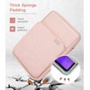 MoKo Tablet Case with Shoulder Strap & Handle, Multiple Compartments,