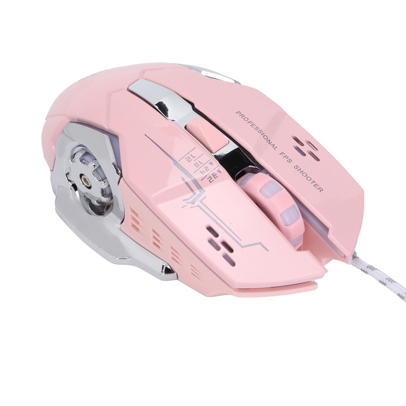 Wired Mouse 6‑Button USB Port Gaming Luminous Ergonomic Optical Computer