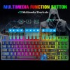 MAMBASNAKE Wireless Gaming Keyboard and Mouse Combo RGB Backlit with