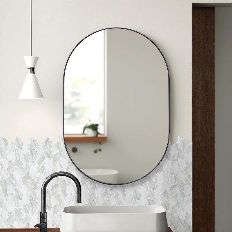 Tilingview 10 Pcs Leaf Design Peel and Stick for Kitchen