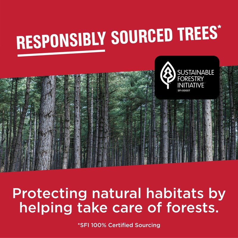 Vanity Fair Everyday Paper Napkins, 200 Count, Disposable Napkins Made