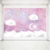 MEHOFOTO Sweet Pink and White Cloud Photo Studio Backdrop Props
