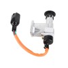 Ignition Switch Assembly Stainless Steel for Chinese GY6 Electric Scooter