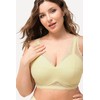 Ulla Popken Women's Plus Size Plus Size Bralette Soft Cups